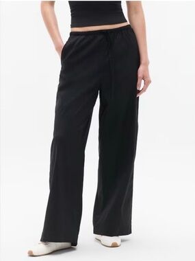 Athleta Paradise Wide Leg Linen Pant